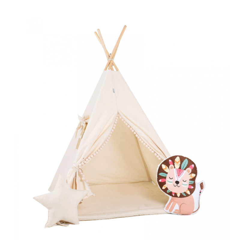 Zestaw tipi “Kremowy Obłoczek”