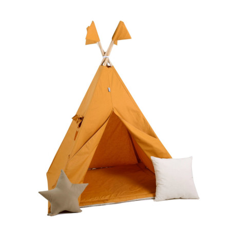 Komplet chorągiewek miodowy