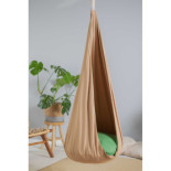 Huśtawka Kokon Hop-Sa-Sa- Bawełniany Kokon do Bujania dla Dzieci | Sówka