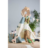 Tipi Łosiek Ktosiek - Leśne Tipi Dziecięce z Motywem Łosia | Sówka