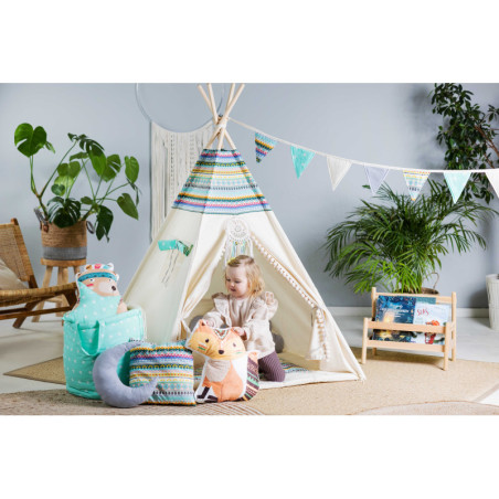 Duży Zestaw Tipi Indiańska Przygoda – Indiańskie Tipi do Pokoju Dziecka | Sówka