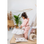 Namiot Tipi „Słodkie Falbanki” | Urocza Kryjówka dla Dzieci – Stabilny, Bezpieczny Zestaw