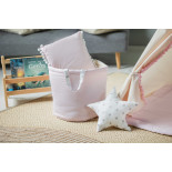 Tipi Królewny z Króliczkiem - Różowe Tipi dla Dziewczynek | Sówka