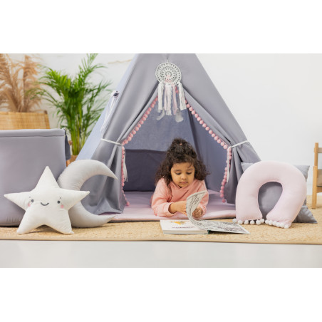 Mega Zestaw Tipi Różowy Zajączek – Kompletny Zestaw do Pokoju Dziecka | Sówka