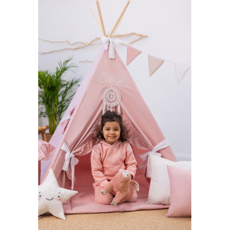 Personalizowany Zestaw Tipi Pani Kokardka – Wyjątkowy Prezent | Sówka