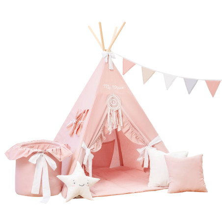 Personalizowany Zestaw Tipi Pani Kokardka – Wyjątkowy Prezent | Sówka