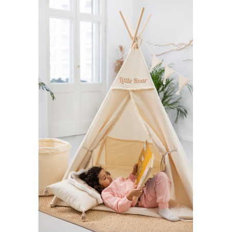 Tipi Lwia Kryjówka z Poduszkami i Kołderką | Sówka