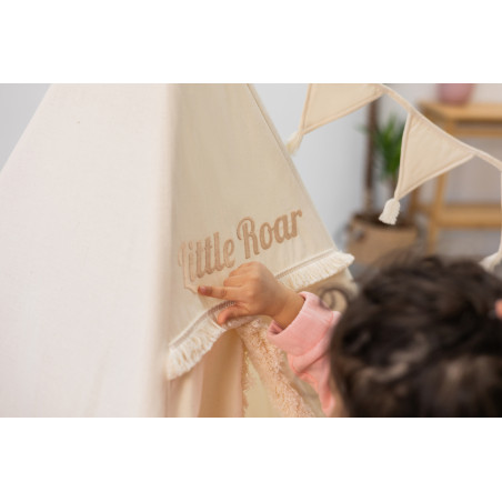 Tipi Lwia Kryjówka z Poduszkami i Kołderką | Sówka