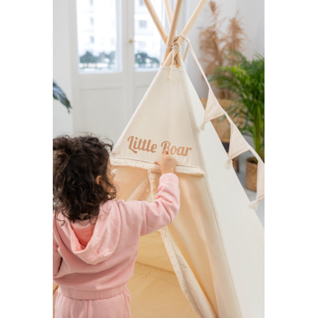 Tipi Lwia Kryjówka z Poduszkami i Kołderką | Sówka