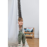 Kokon dla dzieci „Mała Gwiazdeczka" – bawełniany, biały z gwiazdkami | Sówka Design