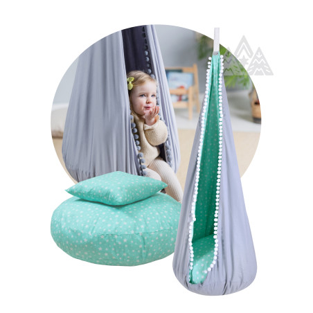 Huśtawka od Sówka Design gwarancja świetnej zabawy Twojego dziecka