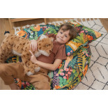 Kokon Dżunglowa Kryjówka – wiszące siedzisko z bawełny dla dzieci