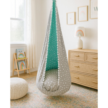 Huśtawka od Sówka Design gwarancja świetnej zabawy Twojego dziecka