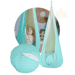 Huśtawka od Sówka Design gwarancja świetnej zabawy Twojego dziecka