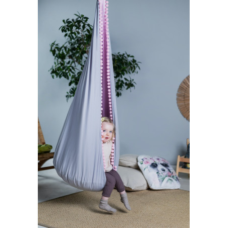 Huśtawka,kokon od Sówka Design gwarancja świetnej zabawy Twojego dziecka